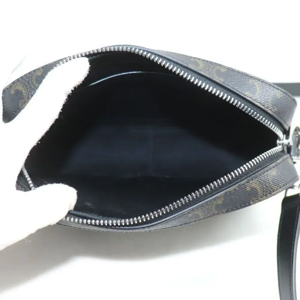 Celine Triomphe Canvas Shoulder Bag